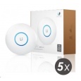 UBNT UniFi AP AC LR, 5-PACK (neobsahuje PoE!) [vnitřní AP, dual-band 2.4+5GHz (450+867Mbps), MIMO, 802.11a/b/g/n/ac]