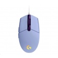 Logitech Gaming Mouse G102 2nd Gen LIGHTSYNC, USB, EER, Lilac