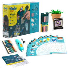 3Doodler 3D Pero Start+ Bundle + 147 náplní, 12 šablon, 9 karet aktivit, podložka