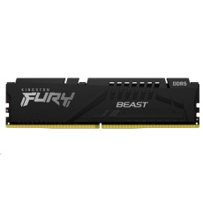 BAZAR KINGSTON DIMM DDR5 32GB 5200MT/s CL40 FURY Beast Černá (ROZBALENO)