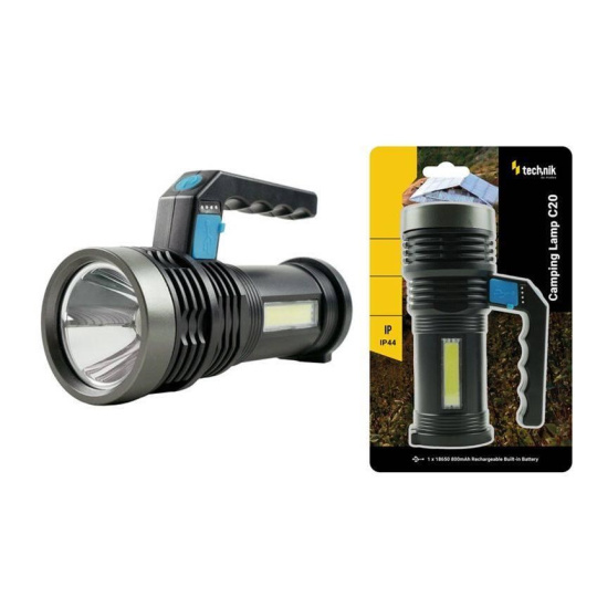 Technik Camping Lamp C20 nabíjecí svítilna s madlem 300lm čelní a boční LED