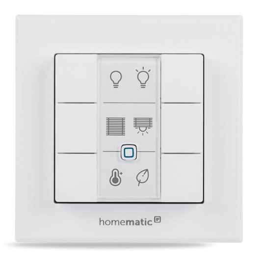 Homematic IP Nástěnný dálkový ovladač - 6 tlačítek, se symboly