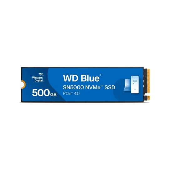 WD BLUE SSD NVMe 500GB PCIe SN5000, Gen4, (R:5000, W:4000MB/s)