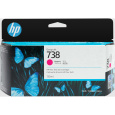 HP 738 130-ml Magenta DesignJet Ink Cartridge