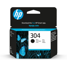 HP 304 Black Ink Cartridge (120 pages)