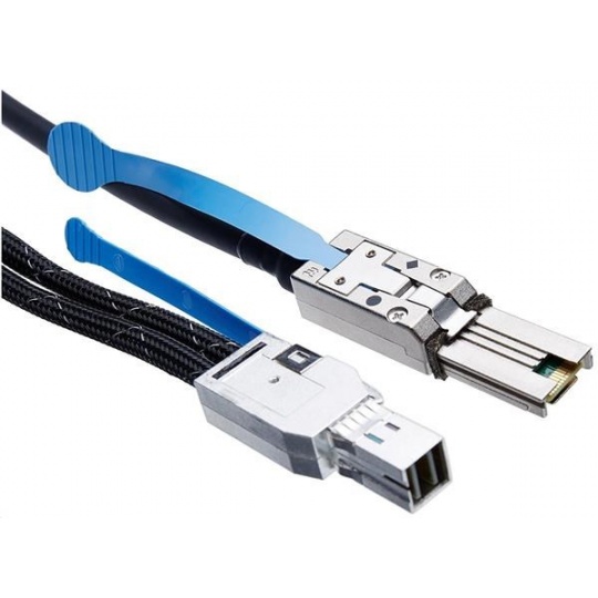 HPE 2.0m External Mini SAS High Density to Mini SAS Cable (to connect ext SAS LTO tapes to E208e-pH241HBA)