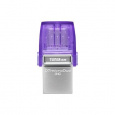 Kingston Flash Disk 128GB DataTraveler microDuo 3C 200MB/s dual USB-A + USB-C